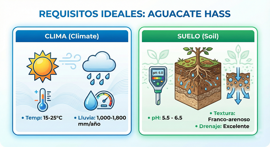 Requisitos Clima y Suelo